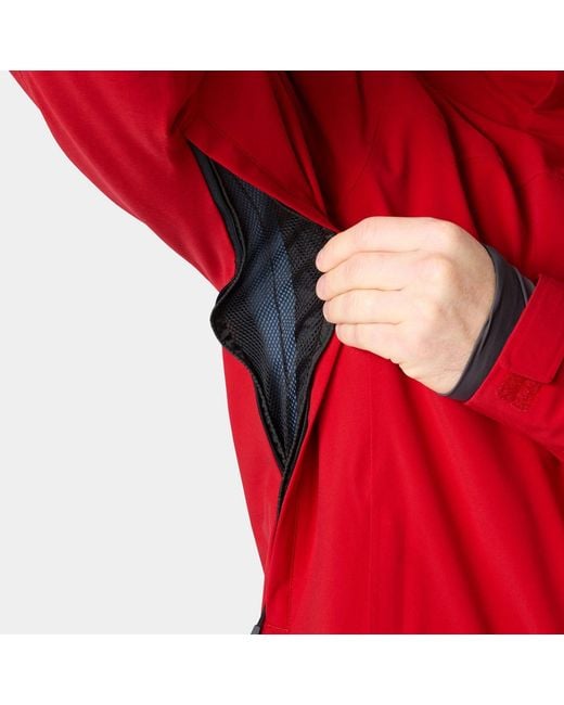 Helly Hansen Alpha Lifaloft Lightweight Ski Jacket Red for men