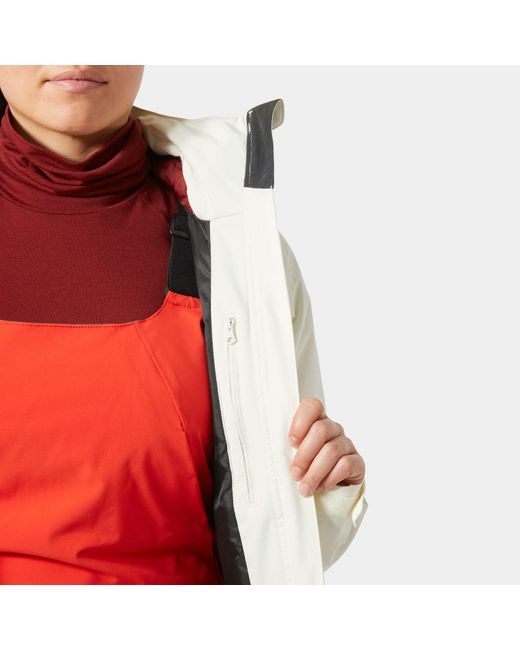 Helly Hansen White Panorama Insulated Jacket