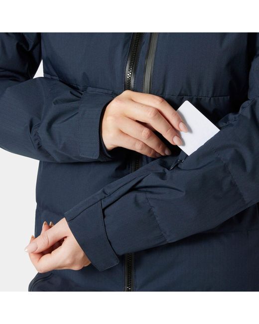 Helly Hansen Blue Kvitfjell Race Puffy Ski Jacket