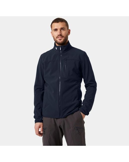 Helly Hansen Blue Crew Softshell Weatherproof Jacket 20 for men