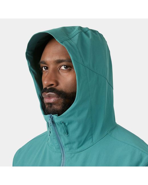 Helly Hansen Green Blaze Hooded Softshell Jacket for men