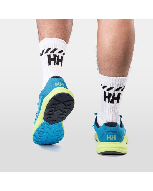 Helly Hansen Blue Buzzard Trail Running Shoes for men
