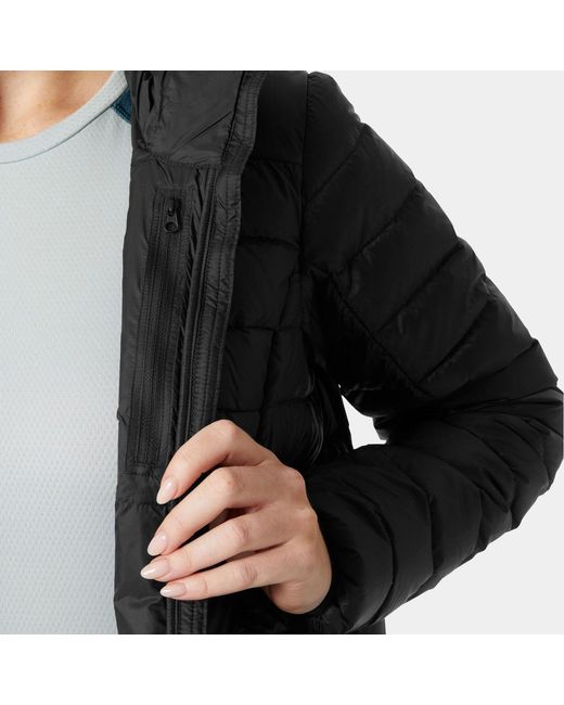 Helly Hansen Black Verglas Hooded Down Jacket 2.0
