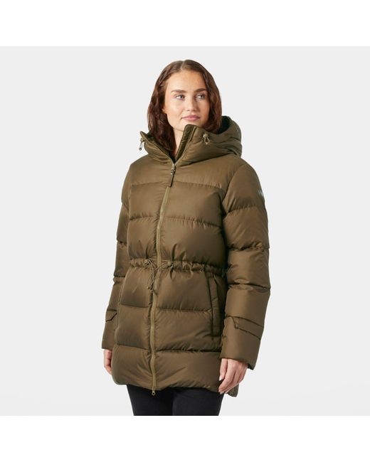 Parka En Duvet Femme Essence Marron Helly Hansen en coloris Green