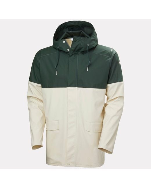 Helly Hansen Green Moss Block Coat for men