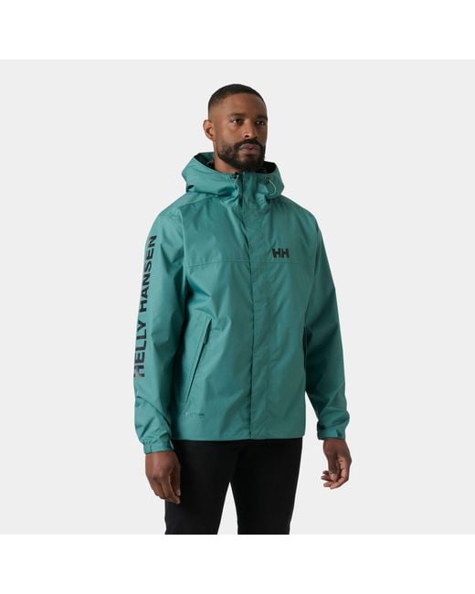 Helly Hansen Ervik Fully Waterproof Jacket Green for men