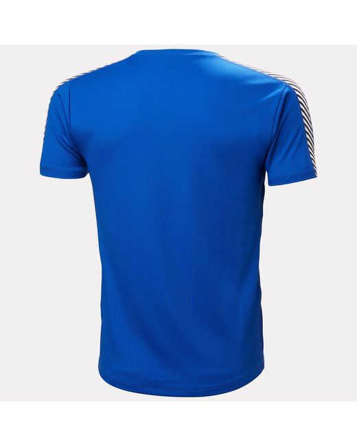 Helly Hansen Blue Hh Lifa Quick-Dry Baselayer Tshirt for men