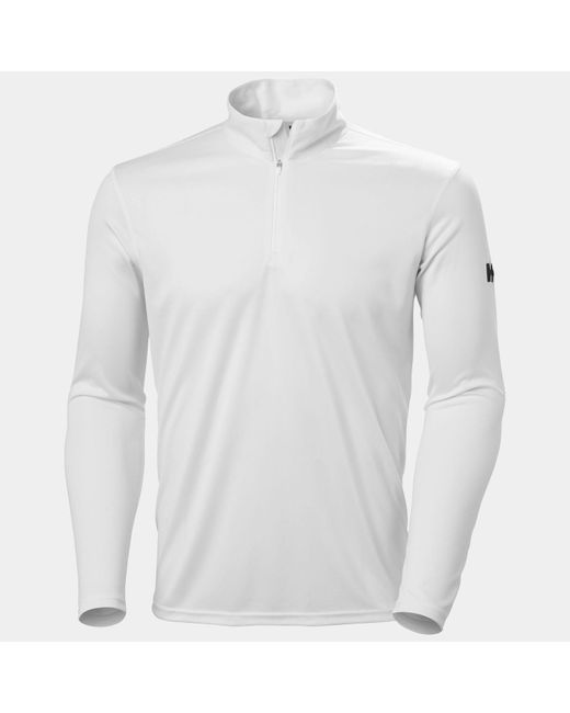 Helly Hansen White Tech Half-Zip 2.0 for men