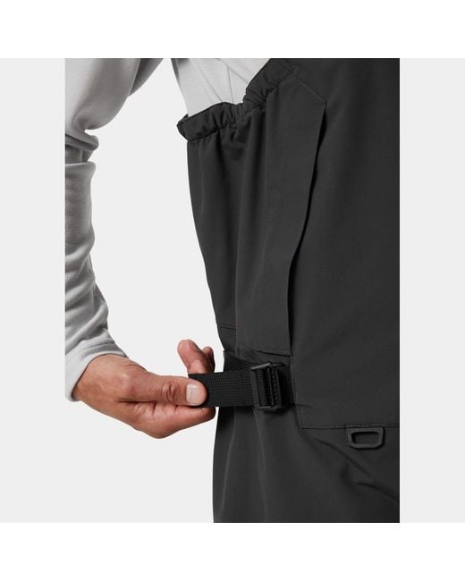 Helly Hansen Black Skagen Offshore Sailing Bib for men