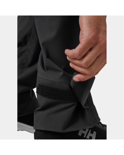 Helly Hansen Black Hp Foil Pro Sailing Salopette for men