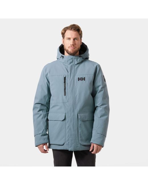 Helly Hansen Blue Urb Lab Down Parka for men