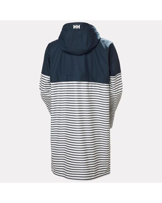 Helly Hansen Blue Moss Block Pu Raincoat