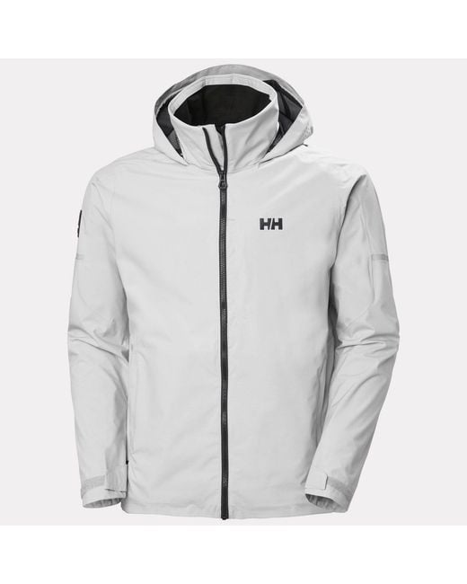 Helly Hansen Gray Hp Racing Hooded Jacket 2.0 for men