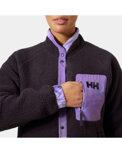 Helly Hansen Blue Imperial Pile Snap