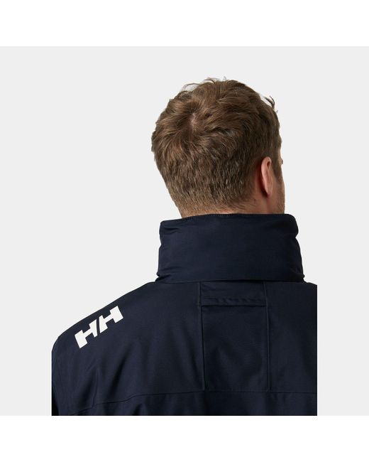 Crew Hooded Midlayer Sailing Jacket 2.0 Hombre Helly Hansen de hombre de color Blue