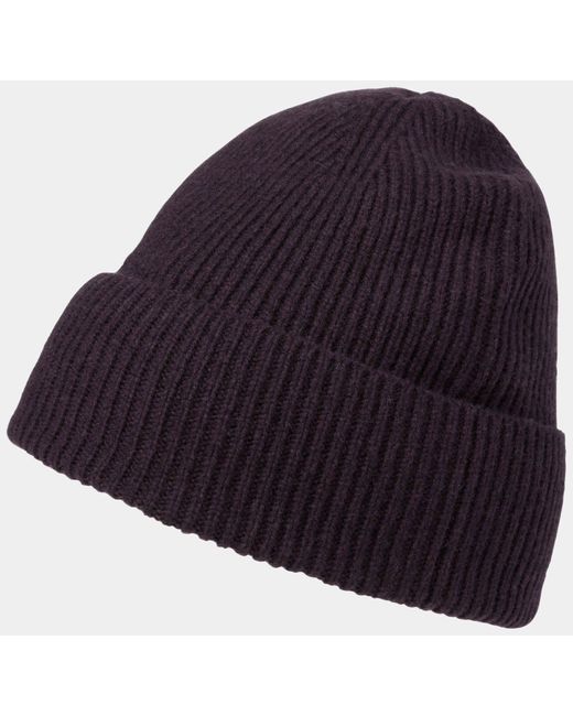 Helly Hansen Blue Wool Beanie Std