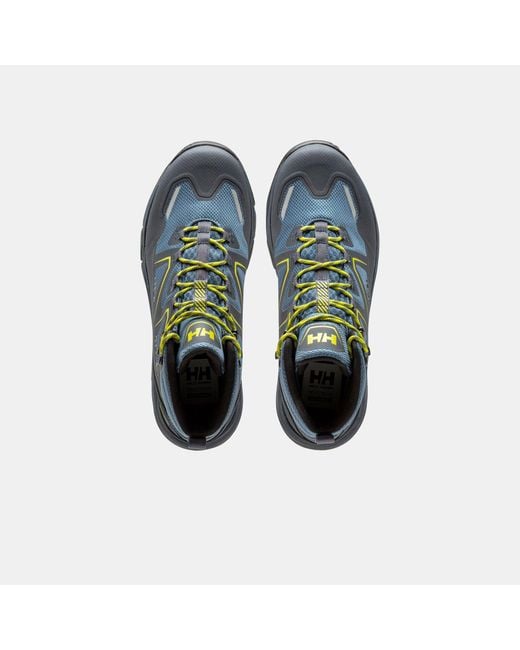 Helly Hansen Blue Cascade Mid Low-Cut Helly Tech Boots for men