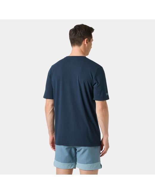Helly Hansen Blue Hp Race Sailing T-Shirt