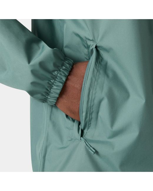 Helly Hansen Green Vancouver Rain Jacket for men