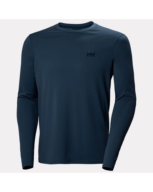 Helly Hansen Blue Lifa Active Solen Long Sleeve for men
