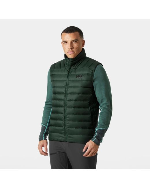 Helly Hansen Green Verglas Down Vest 2.0 for men