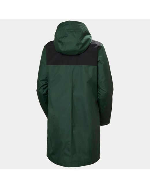 Helly Hansen Green Vancouver Insulated Raincoat