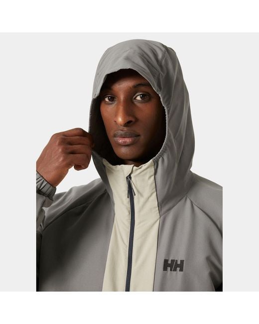 Helly Hansen Gray Vista Hike Anorak for men