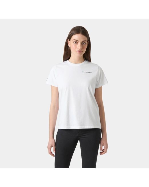 The Ocean Race T-Shirt Femme Blanc Helly Hansen en coloris White