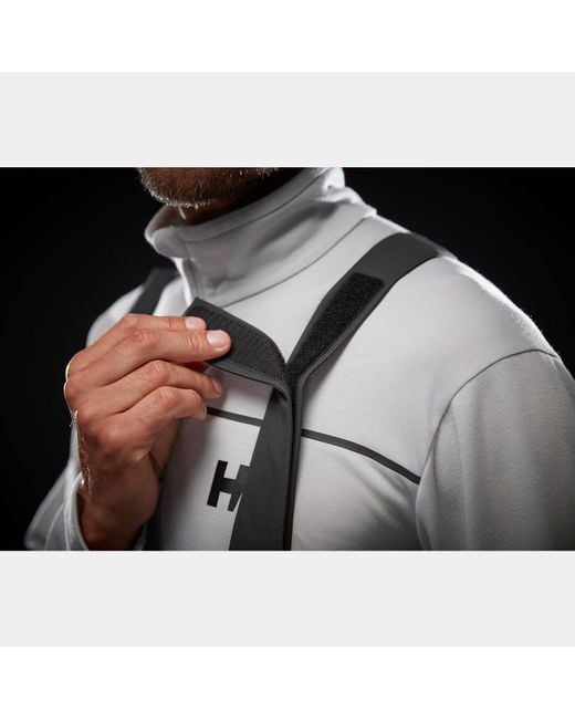 Helly Hansen Black Hp Foil Pro Sailing Salopette for men
