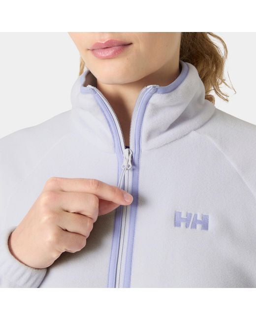 Helly Hansen Purple Rig Fleece Half-Zip Jacket
