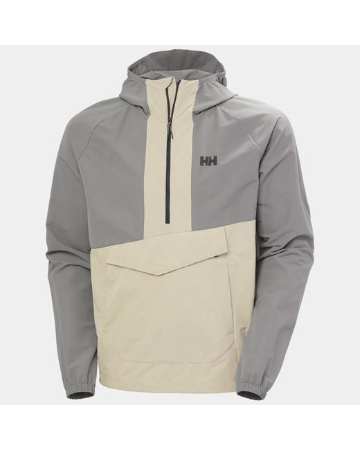 Helly Hansen Gray Vista Hike Anorak for men