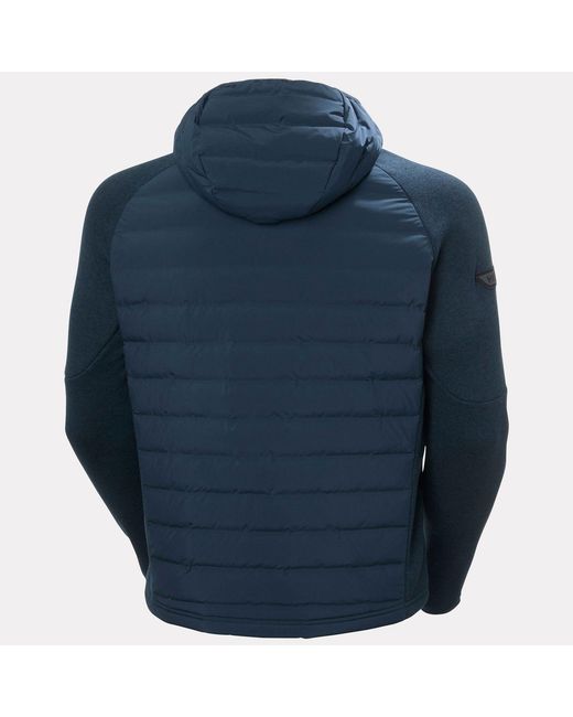 Helly Hansen Blue Skagen Hybrid Knit Insulator for men