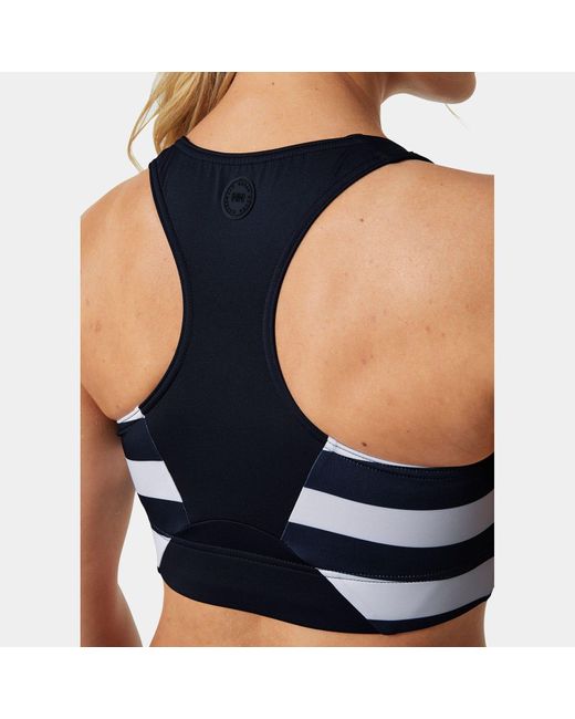 Helly Hansen Blue Hydropower Cropped Top