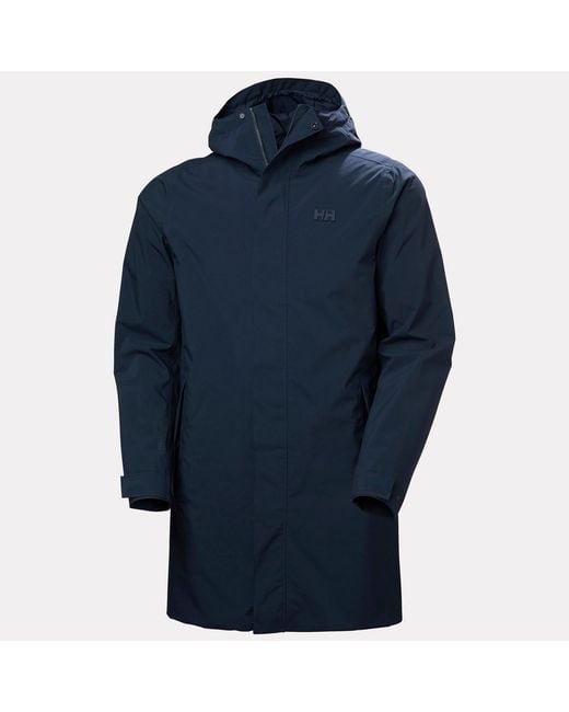 Helly Hansen Blue Brussel Raincoat for men