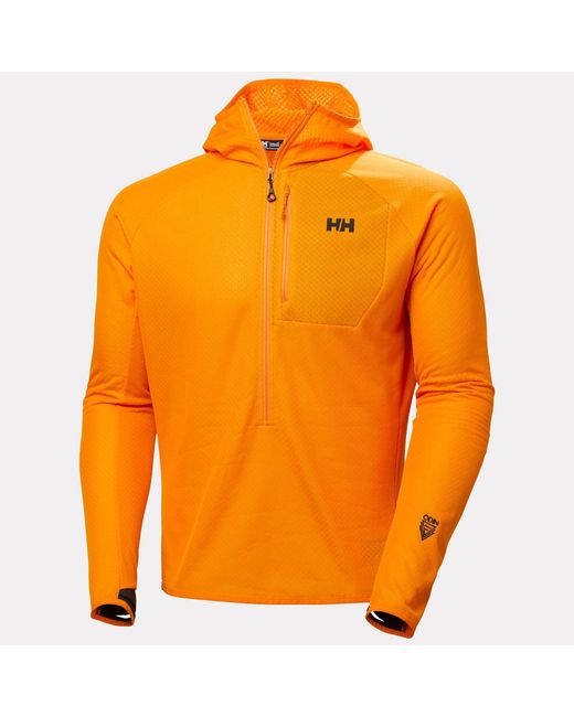 Helly Hansen Orange Odin Breeze Hooded Fleece for men