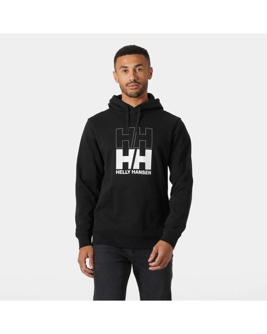 Helly Hansen Black Core Graphic Hoodie for men
