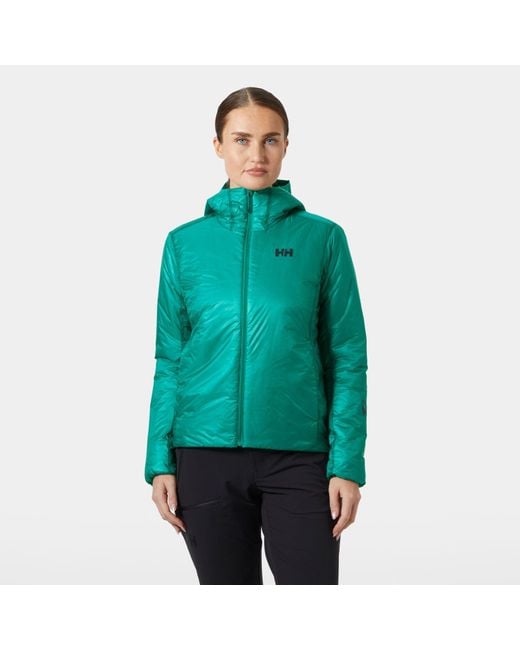 Helly Hansen Green Odin Everdown Hooded Jacket