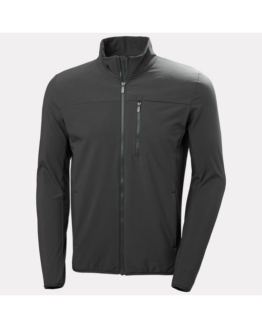 Helly Hansen Gray Crew Softshell 2.0 Jacket for men