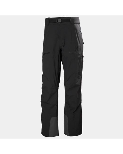 Helly Hansen Black Odin Backcountry Infinity Shell Trousers for men