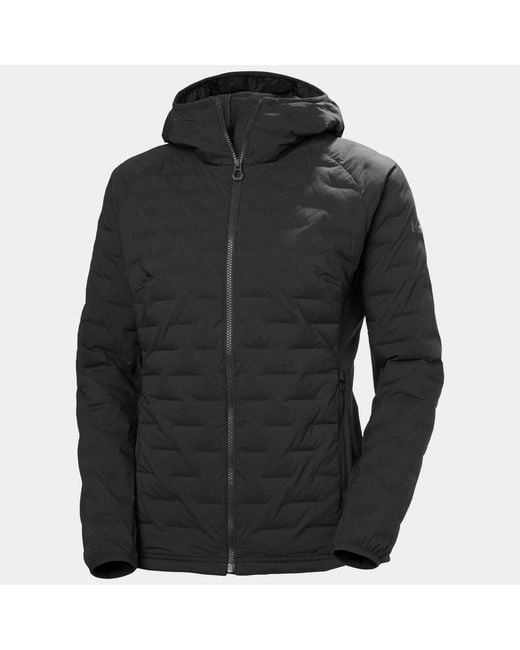Hp Hooded Stretch Insulator Grigio di Helly Hansen in Black
