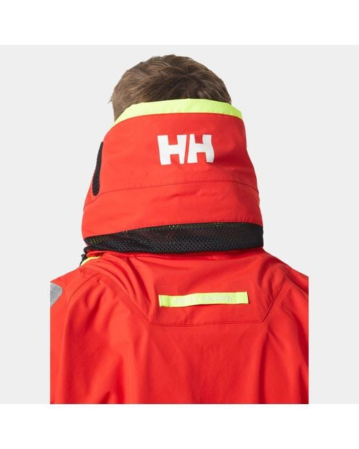 Helly Hansen Red Aegir Ocean Dry Breathable Smock Top for men