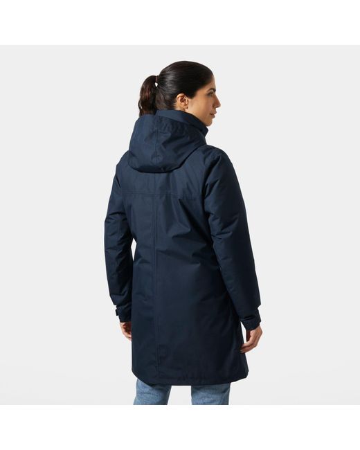 Helly Hansen Blue Vancouver Insulated Raincoat