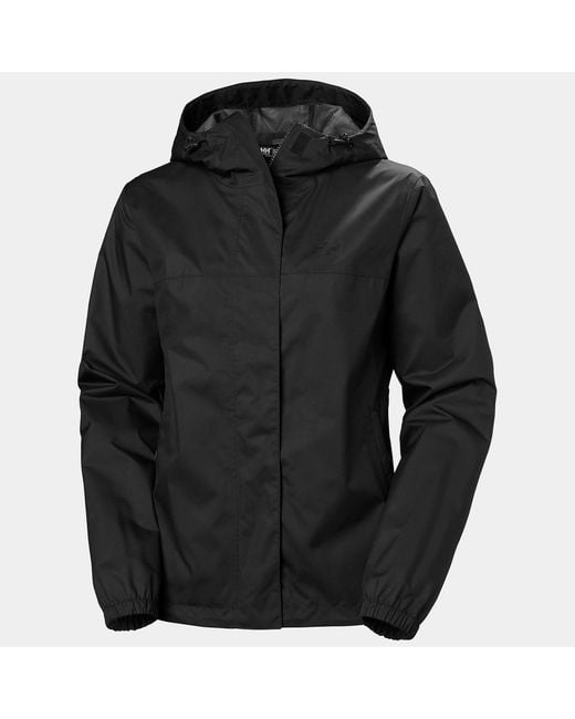 Helly Hansen Black Vancouver Rain Jacket