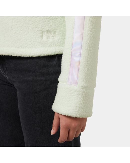 Imperial Pile Zip Pullover Mujer Helly Hansen de color Green