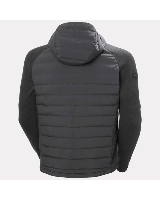 Helly Hansen Gray Skagen Hybrid Knit Insulator for men