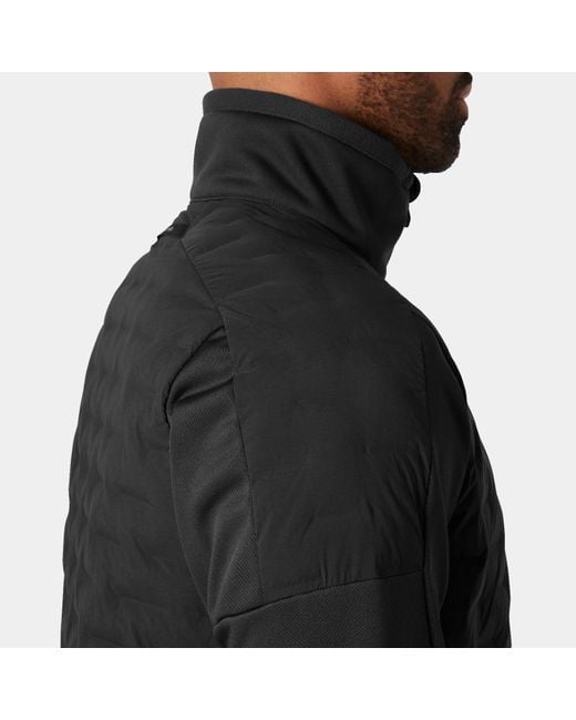 Helly Hansen Black Hp Hybrid Stretch Insulator for men