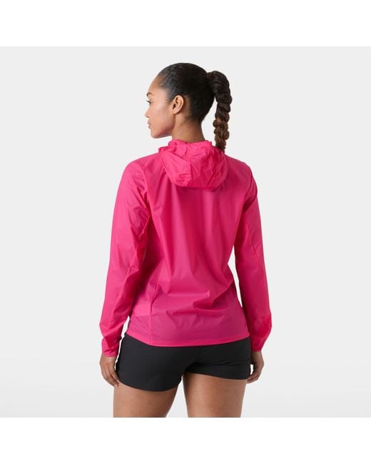 Helly Hansen Pink Trail Windbreaker Jacket