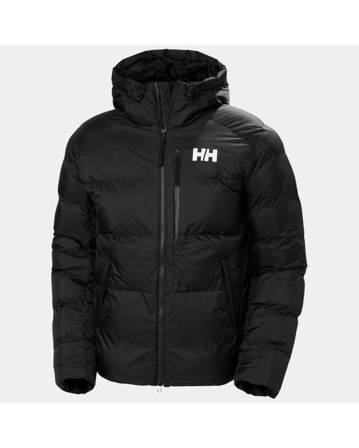 Helly Hansen Black Active Winter Parka for men