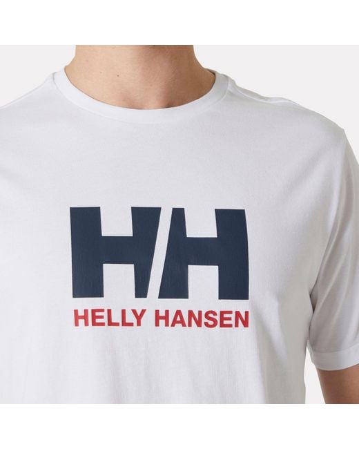 Helly Hansen White Hh Logo T-Shirt 2.0 for men