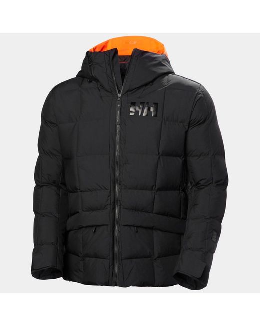Helly Hansen Black Emiko Ridable Puffy Jacket for men